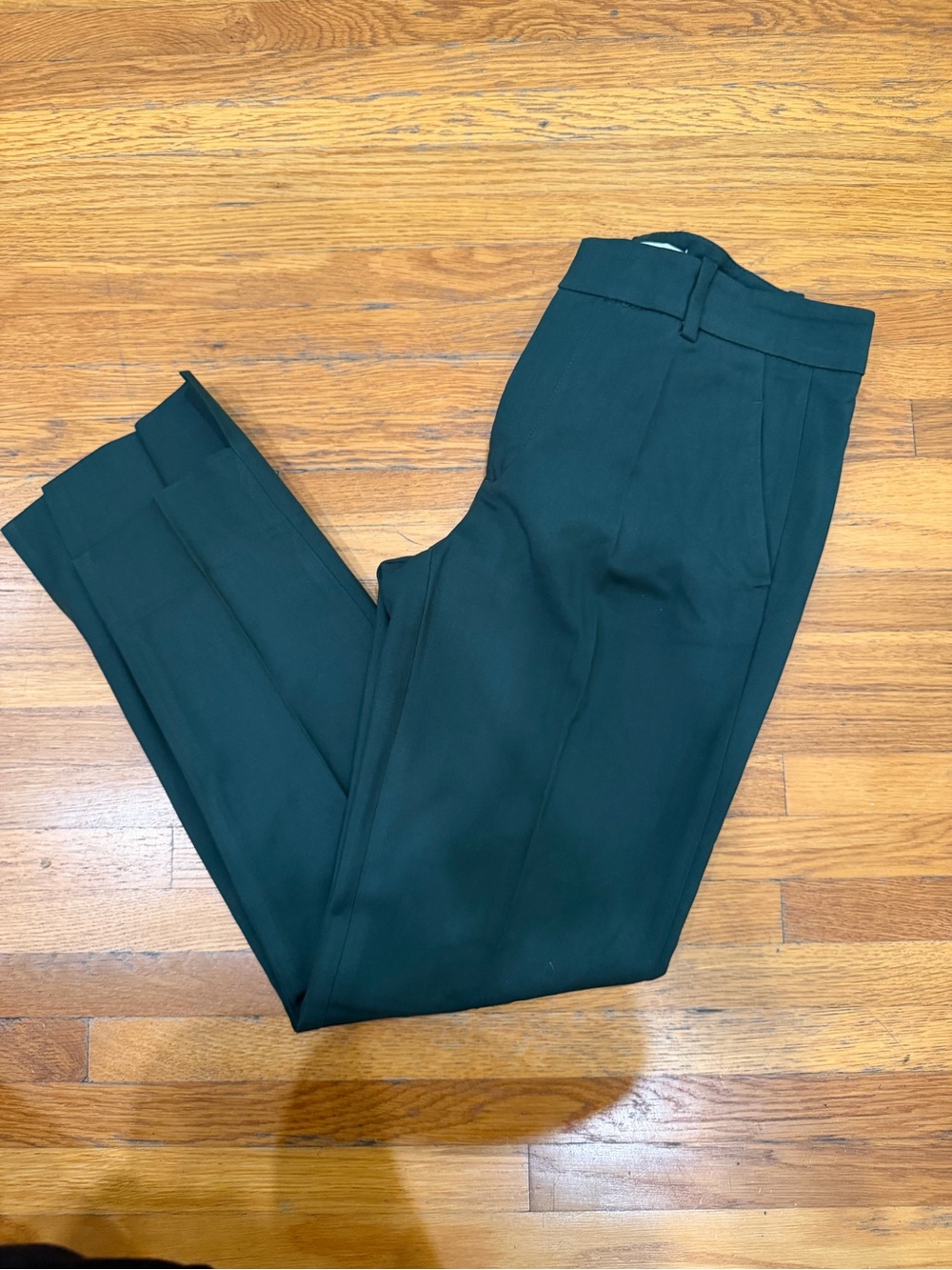 ZARA - Women’s Dark Green Dress Pants - Classic Tailored Fit - Size 2